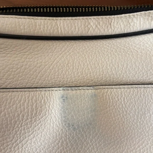 Coach Charles Leather Camera Messenger Bag - F26077 - White/Black - Picture 6 of 13